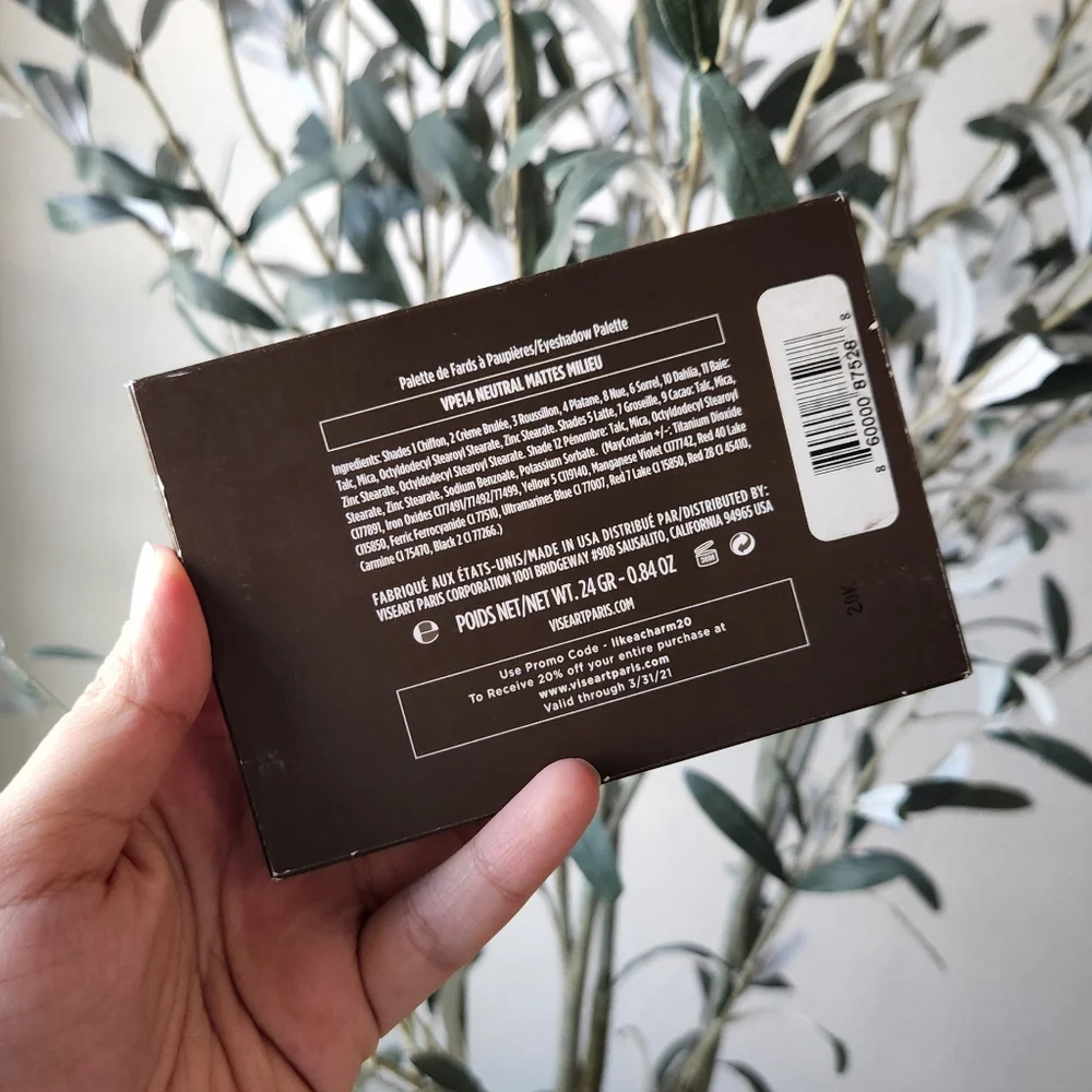 Viseart Neutral Mattes Milieu